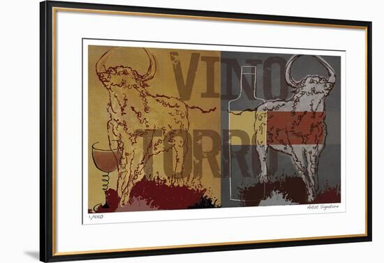 Vino Torro II-Mj Lew-Framed Giclee Print