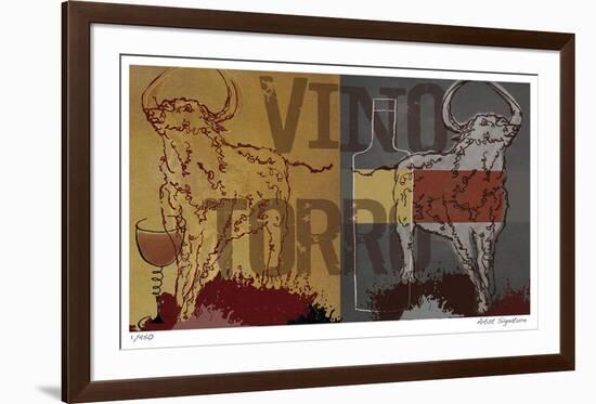 Vino Torro II-Mj Lew-Framed Giclee Print