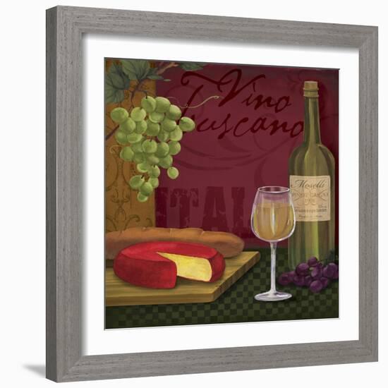 Vino Toscano-Fiona Stokes-Gilbert-Framed Giclee Print