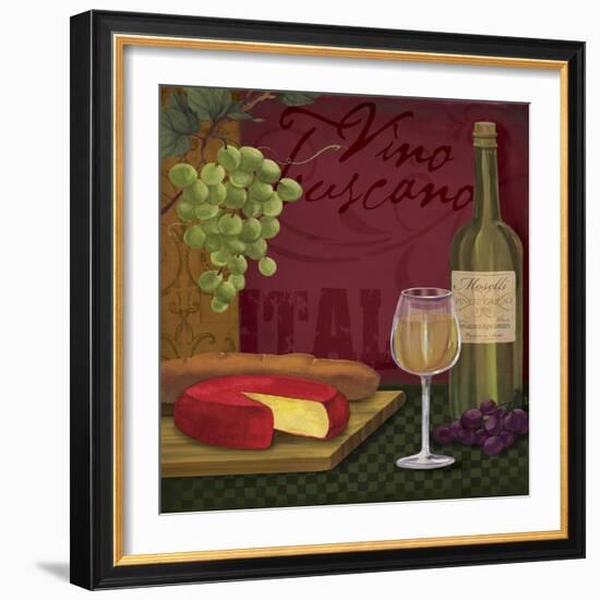 Vino Toscano-Fiona Stokes-Gilbert-Framed Giclee Print