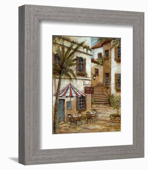 Vino y Queso-Ruane Manning-Framed Art Print