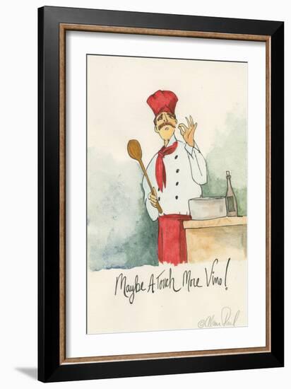 Vino-Alan Siegel-Framed Art Print