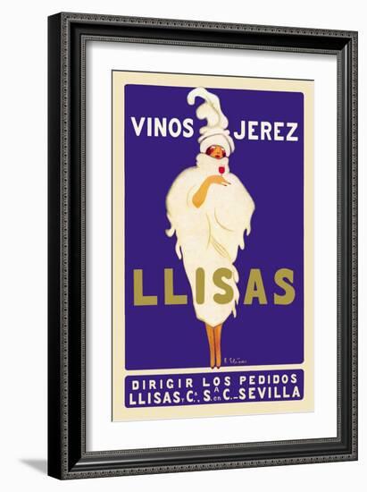 Vinos Jerez Llisas-null-Framed Art Print