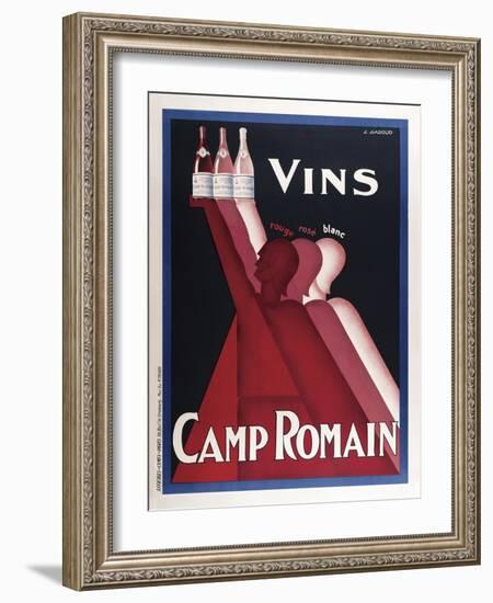 Vins Camp Romain-null-Framed Giclee Print