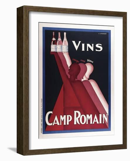 Vins Camp Romain-null-Framed Giclee Print