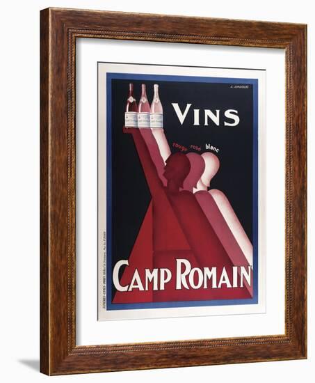 Vins Camp Romain-null-Framed Giclee Print