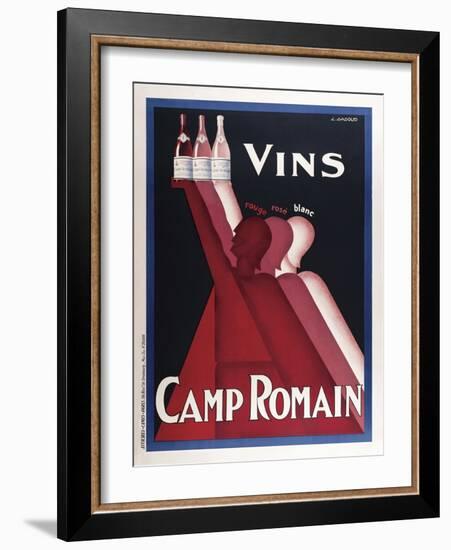 Vins Camp Romain-null-Framed Giclee Print