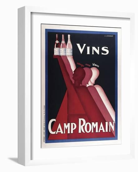 Vins Camp Romain-null-Framed Giclee Print