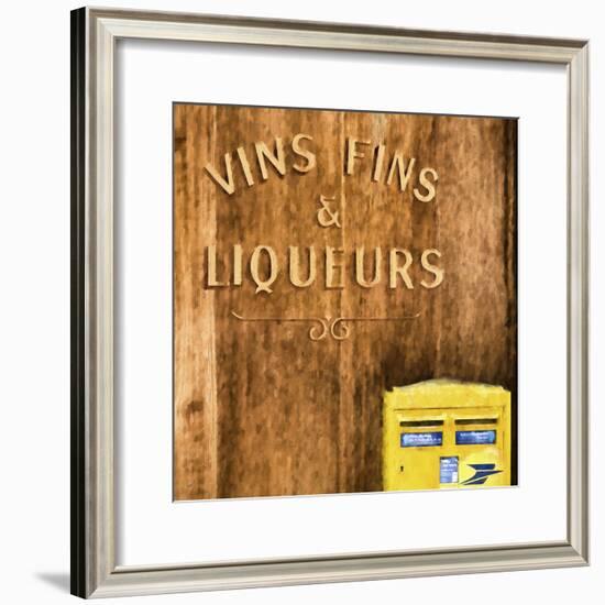 Vins Fins & Liqueurs Paris-Philippe Hugonnard-Framed Giclee Print