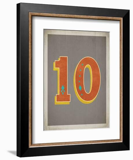 Vintage 10 Grey-Kindred Sol Collective-Framed Premium Giclee Print