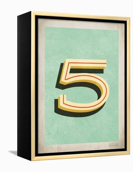 Vintage 5-Kindred Sol Collective-Framed Stretched Canvas