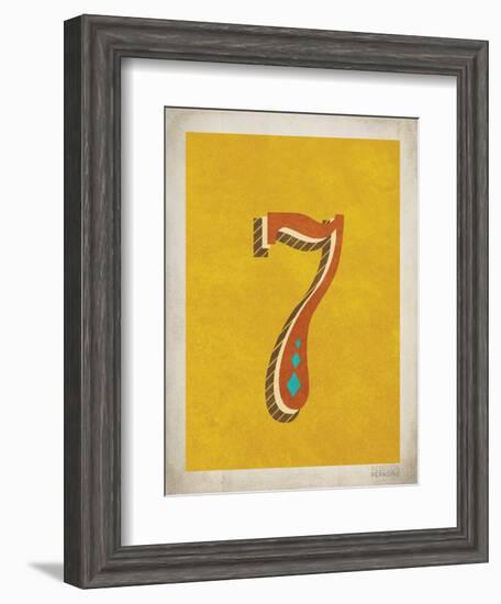 Vintage 7-Kindred Sol Collective-Framed Art Print