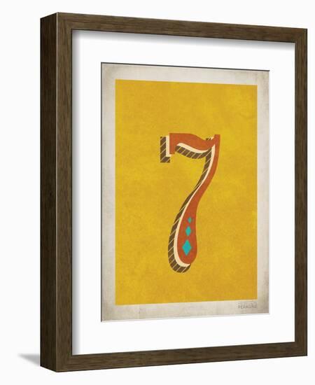 Vintage 7-Kindred Sol Collective-Framed Art Print