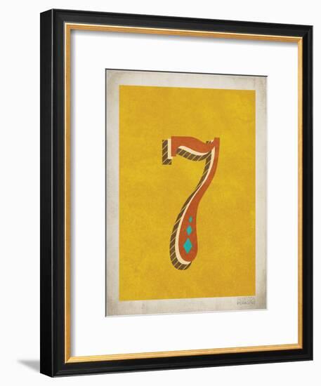 Vintage 7-Kindred Sol Collective-Framed Art Print