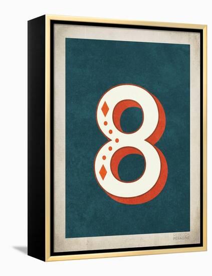 Vintage 8-Kindred Sol Collective-Framed Stretched Canvas