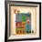 Vintage ABC- V-null-Framed Giclee Print