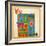 Vintage ABC- V-null-Framed Giclee Print