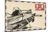 Vintage Airmail I-Ethan Harper-Mounted Art Print