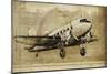 Vintage Airplane-Sidney Paul & Co.-Mounted Giclee Print