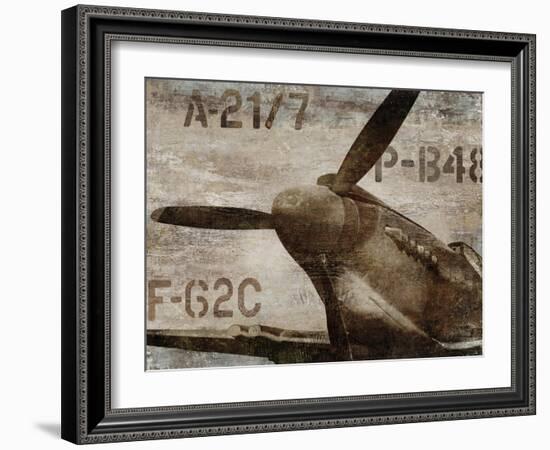 Vintage Airplane-Dylan Matthews-Framed Art Print