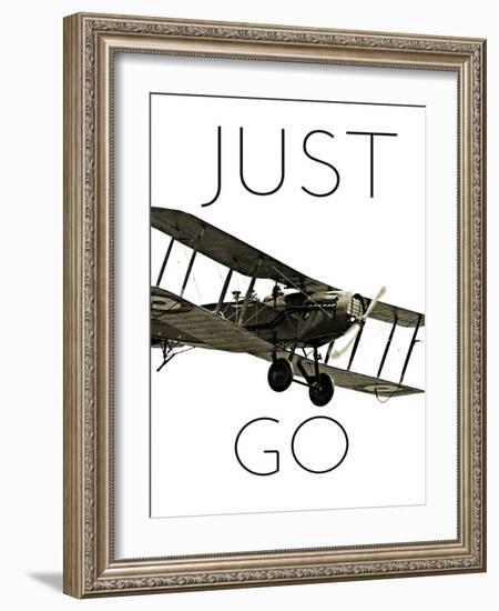 Vintage Airplanes I-Michael Marcon-Framed Art Print