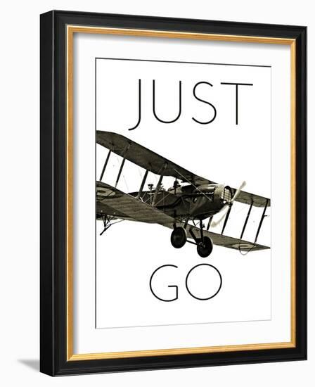 Vintage Airplanes I-Michael Marcon-Framed Art Print