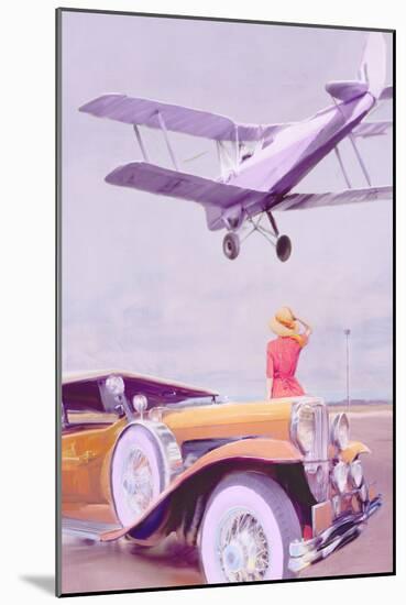 Vintage Airport-Anna Polanski-Mounted Art Print