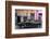 Vintage American Car Parked on a Street in Havana Centro, Havana, Cuba-Lee Frost-Framed Photographic Print