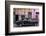 Vintage American Car Parked on a Street in Havana Centro, Havana, Cuba-Lee Frost-Framed Photographic Print