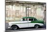 Vintage American Car Parked on a Street in Havana Centro, Havana, Cuba-Lee Frost-Mounted Photographic Print