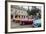 Vintage American Cars Parking Outside the Gran Teatro (Grand Theater), Havana, Cuba-Yadid Levy-Framed Photographic Print