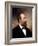 Vintage American History Painting of President James Garfield-null-Framed Art Print