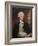 Vintage American History Painting of President Thomas Jefferson-null-Framed Art Print