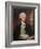 Vintage American History Painting of President Thomas Jefferson-null-Framed Art Print