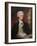 Vintage American History Painting of President Thomas Jefferson-null-Framed Art Print