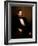 Vintage American History Painting of President Ulysses S. Grant-null-Framed Art Print