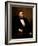 Vintage American History Painting of President Ulysses S. Grant-null-Framed Art Print