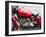 Vintage American motorbike (detail)-Gasoline Images-Framed Art Print