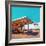 Vintage Americana Garage-Salvatore Elia-Framed Photographic Print