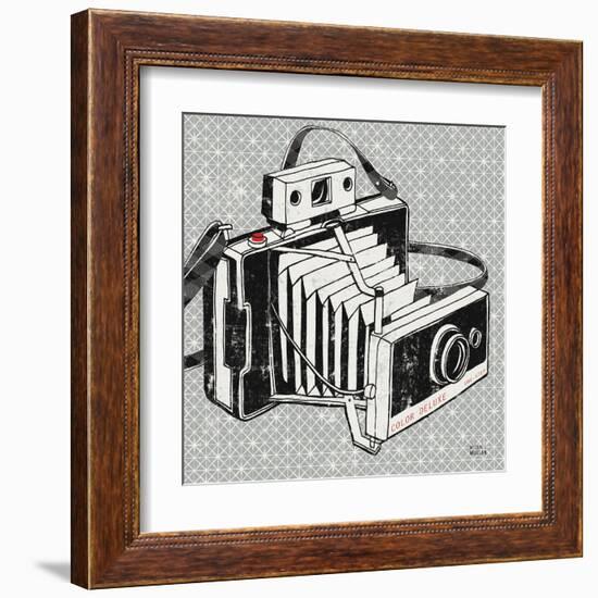 Vintage Analog Camera-Michael Mullan-Framed Art Print