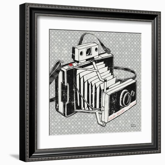 Vintage Analog Camera-Michael Mullan-Framed Art Print