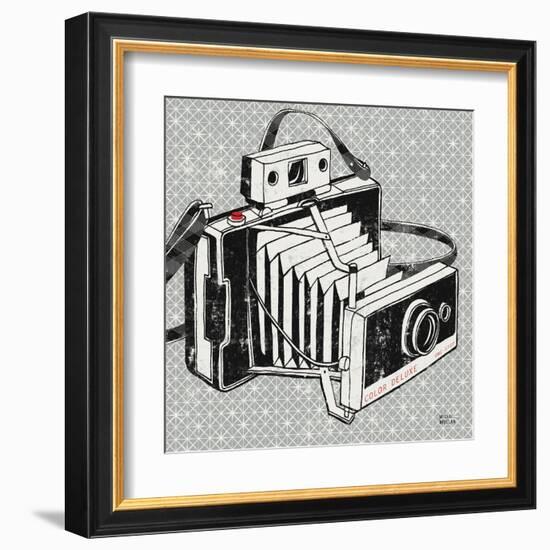 Vintage Analog Camera-Michael Mullan-Framed Art Print