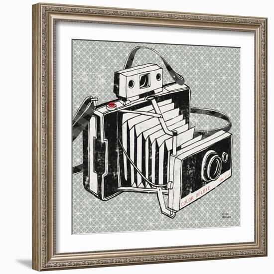 Vintage Analog Camera-Michael Mullan-Framed Art Print