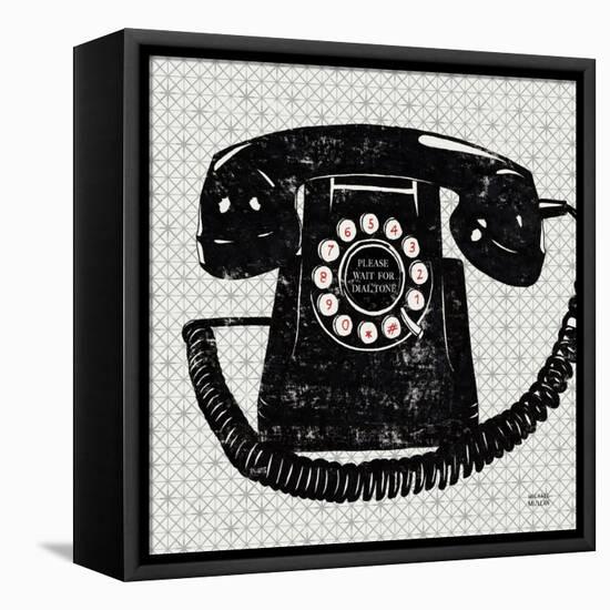 Vintage Analog Phone-Michael Mullan-Framed Stretched Canvas