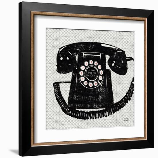 Vintage Analog Phone-Michael Mullan-Framed Art Print