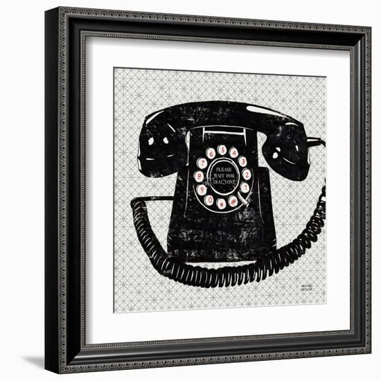 Vintage Analog Phone-Michael Mullan-Framed Art Print