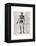 Vintage Anatomy Skeleton-Christopher James-Framed Stretched Canvas