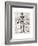 Vintage Anatomy Skeleton-Christopher James-Framed Premium Giclee Print