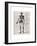 Vintage Anatomy Skeleton-Christopher James-Framed Premium Giclee Print