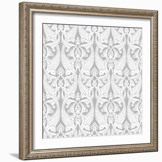 Vintage Art Nouveau Background-Krisdog-Framed Art Print